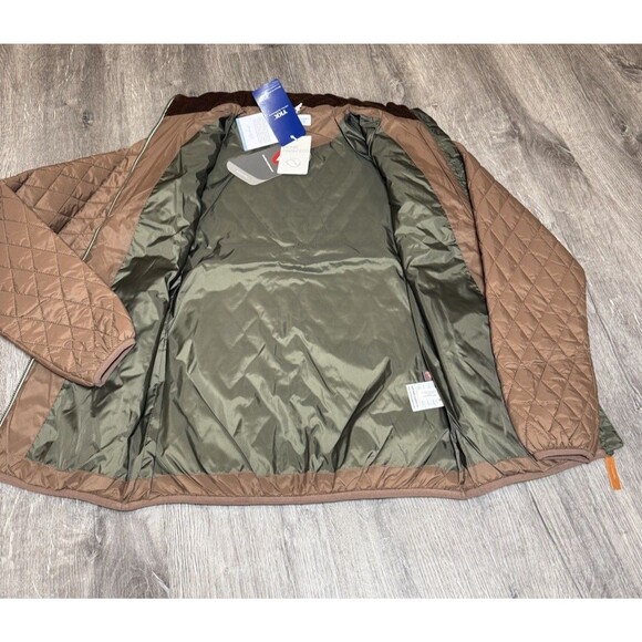 NWT Northern Classics Women's primaloft Quilted Puffer Jacket cozy cocoa small - Picture 4 of 14